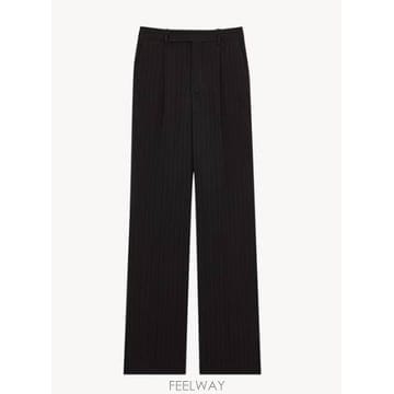 26 F/W 생로랑 PANTALON 베이스 PU22 V A007RMY B0742294729