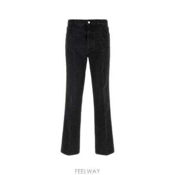 26FW 마르니 스트레이트 팬츠 PUJU0354A0USCZ47 00N99 Black