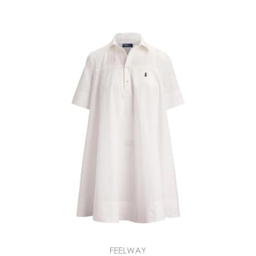 폴로 랄프로렌 A line mini shirt dress 12173475053832 TP725279059