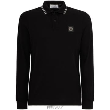 26 FW 스톤아일랜드 남성 로고 패치 코튼 폴로 셔츠 84I 3FL058 TP725700455