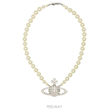 26FW 비비안 웨스트우드 화이트 pearls 목걸이 6301009902P104CNP104 TP5728051