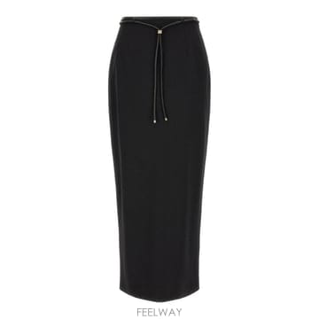 26FW 아뇨나 스커트 With 드로스트링 벨트 TG1007UW022K09 TP581733851
