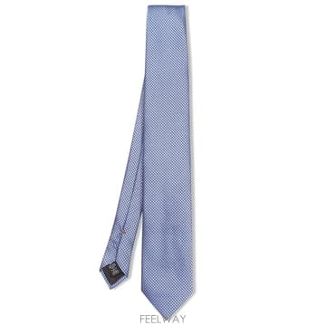 26FW 지제냐 퓨터 실크  Fine 자카드 패턴  Width 8 cm  Z4D08TA41P8BL3 TP58