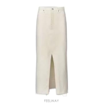 24SS 프레임 데님 미디 스커트 TMSASRA728ECRU TP581719875