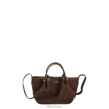 26FW 막스마라 WKARIO   Suede 카프 스킨 핸드백 with 탈부착 파우치 262551617560