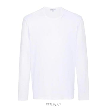 26FW 제임스펄스 캐주얼 티셔츠 Binding MLJ3351WHITE TP581726998