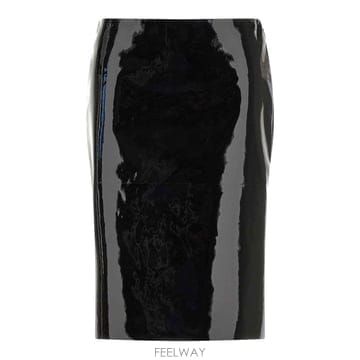 26FW 페라가모 페이턴트 스커트 793103BLACK TP581731078