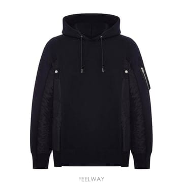 26FW 사카이 코튼 앤 나일론 후드티 SCM325002 TP581725567