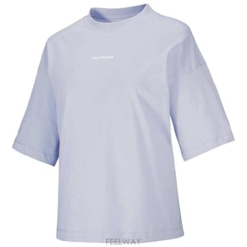 살로몬 여성 T 셔츠 9167276BRUNNERABLUE TP581734002