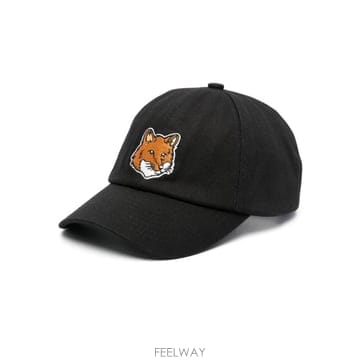 25FW 메종 키츠네 라지 폭스 헤드 캡 MM06103WW0096P199 TP581720268