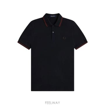 26FW 프레드 PERRY 블루 T 셔츠 앤 폴로 셔츠 FPM36005975C TP581725490