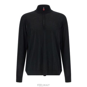 키톤 하프 집 스웨터