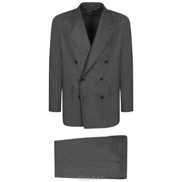 26FW 딸리아또레 패브릭 in fine 울  클래식 더블 브레스티드 컷  Refined 디테일  2SNY1