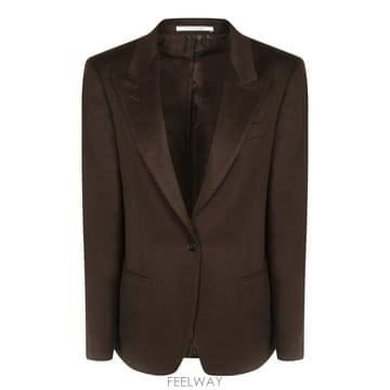 26FW 딸리아또레 로로 피아나 캐시미어 패브릭  테일러드 컷  싱글 button  클래식 lapel  JP
