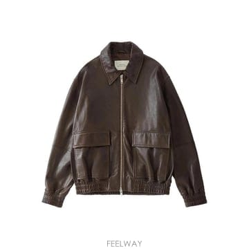 26FW 스튜디오 Nicholson 레더 아웃터 웨어 SNM1115PISTONBROWN TP581719038