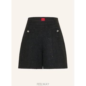 보스 숏츠 HABERI boucle sequins