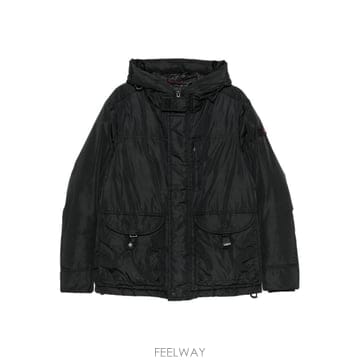 26FW 페트레이 블랙 Ronnie 테크니컬 패브릭 파카 자켓 PEU593601181786 TP5817241