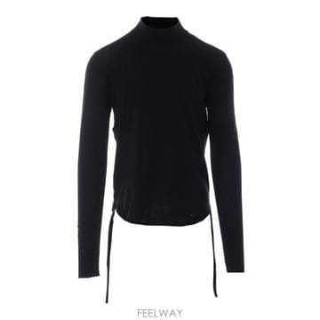 26FW 앤 드뮐미스터 Lenart Wrinkled 롱 슬리브 T 셔츠 14226FA206099 TP5817