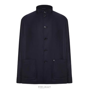 26FW 딸리아또레 울 블루종 With Mandarin 칼라 GKLEIN010021U26I083B1219 T