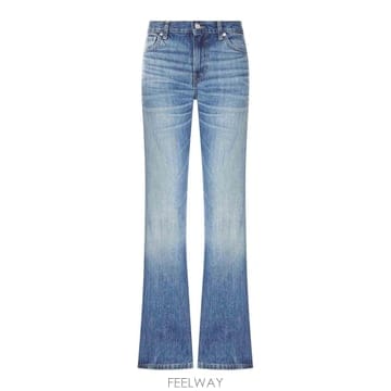 26FW 하이쿠레 미디움 Wash 데님 플레어 진 HEW03341DF207L0950 TP581723292