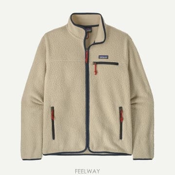 파타고니아 레트로 파일 플리스 베이지