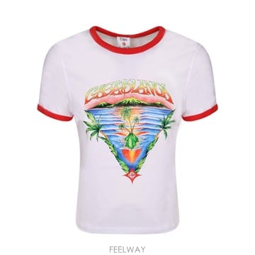 26SS 카사블랑카 여성 T 셔츠 WSP26JTS0402 TP581723874