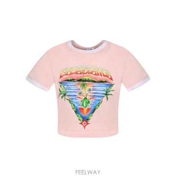 26SS 카사블랑카 여성 T 셔츠 WSP26JTS0003 TP581723873