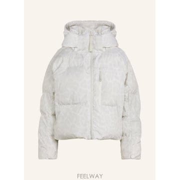 아디다스 자켓 PADDED 프린트