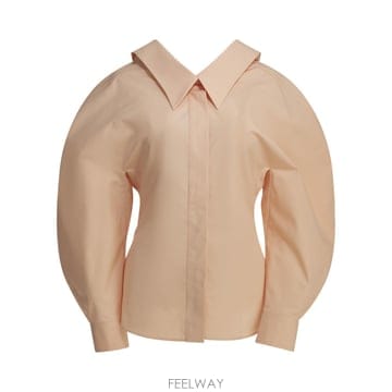 [V90]지방시 BW61K21642663 여성 셔츠 남방 블라우스 Cut Out casual shirt