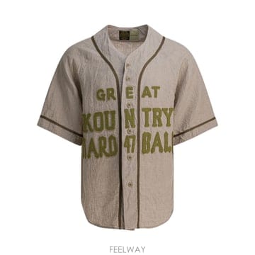 [V90]KAPITAL EK 1625SSABEIGE 남성 셔츠 남방 Great Kountry Casual S