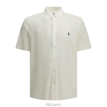 Ralph Lauren [V90]����  710798291002WHITE ���� ���� ���� Casual Shirt with Logo[V90]����  710798291002WHITE ���� ���� ���� Casual Shi