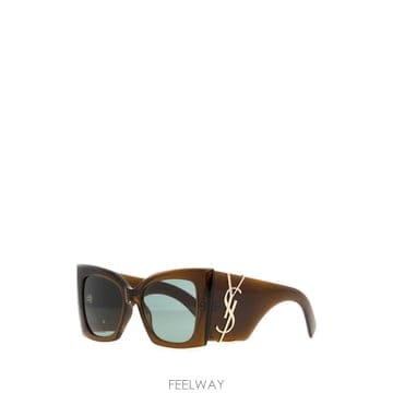 [X45]생로랑 A003DZY9958 3305 여성 선글라스 안경 아이웨어 Brown acetate SL M