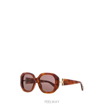 Chloe [X45]���ο� CH0236S006 56 ���� ���۶� �Ȱ� ���̿��� Caramel acetate sungl[X45]���ο� CH0236S006 56 ���� ���۶� �Ȱ� ���̿��� 