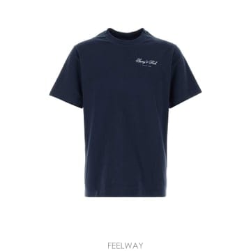 [X45]스포티앤리치 TO11985274BL106 3902 남성 티셔츠 민소매 탑 CLUB SCRIPT TS