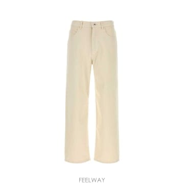 [X45]오라리 A26AP01SD IVORYWHITE 남성 데님 청바지 진 Ivory denim jeans