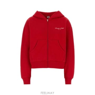 [X45]스포티앤리치 ST10282329RE50 4163 여성 스웨트셔츠 맨투맨 후드 스웻셔츠 Red cot