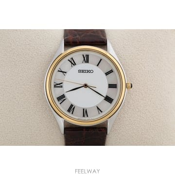 세이코 돌체 SEIKO Dolce 나전 다이얼 쿼츠 시계 8J41-0AJ0