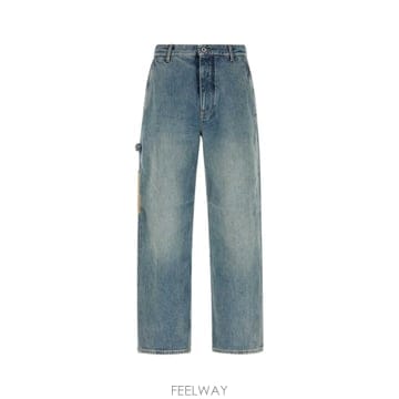 인더샵 LOEWE 로에베 블루 데님 팬츠