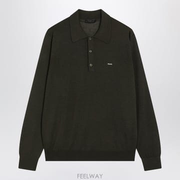 [A1] 프라다 UMF147OOO18DY 폴로 폴라 티셔츠 탑 남성 UMF147OOO18DYF0161