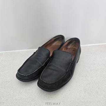 발리 블랙 로퍼 편하게 신기 좋은 가죽 신발 38