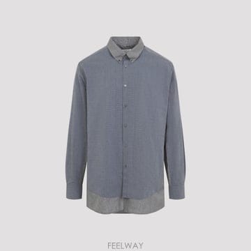 [A3] 메종 마르지엘라 S50DT0079 MTN181 셔츠 S50DT0079 MTN181 961 BLUE