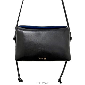 더팩토리 26FW 셀린느 트리오 플랩 스무스 램스킨 크로스 바디백 10P862O86 38NO