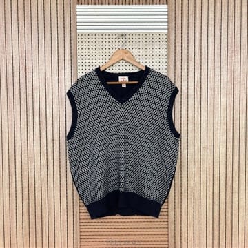 브룩스 브라더스 레드플리스 울니트 조끼 베스트 빅사이즈 110 백형산 수입 정품