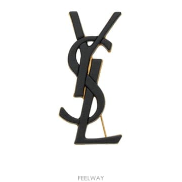 Saint Laurent 26FW ���ζ� ���� brooch A003LVAAFPV1000 TP58173110126FW ���ζ� ���� brooch A003LVAAFPV1000 TP581731101