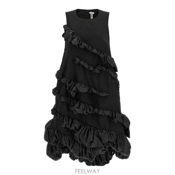 꼼데가르송 Sculptural Ruffles 드레스