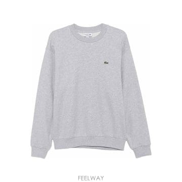26FW 라코스테 코튼 크루넥 스웨트 셔츠 SH8868CCASILVERCHINE TP581725633
