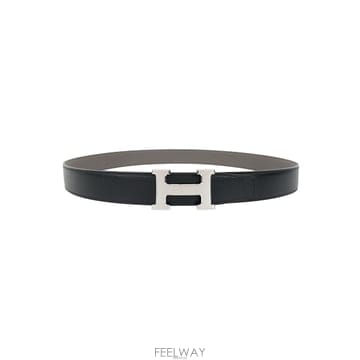 [엘러브] 새상품 에르메스 리버시블 H버클 남성 벨트 100 블랙/에땅 무광은장 W각인 6