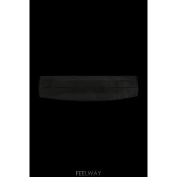 조르지오 아르마니 후크 버클 새틴 벨리 벨트 3600338P998 00020 TP979759436