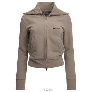 [V90]발렌시아가 A009S3TUVA47081 여성 맨투맨 후드 스셔츠 후드집업 Zip up Sweats