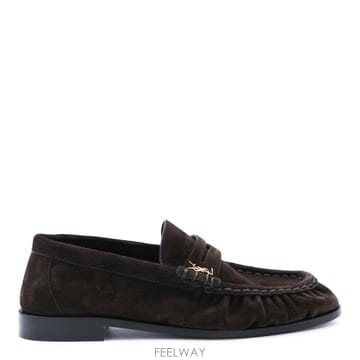 Saint Laurent [B47]���ζ� 8189082W5AA6023 ���� ���� �� ��ȭ BROWN LEATHER LOAFERS[B47]���ζ� 8189082W5AA6023 ���� ���� �� ��ȭ BROWN LE